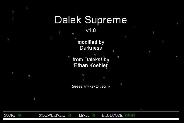 Dalek Supreme