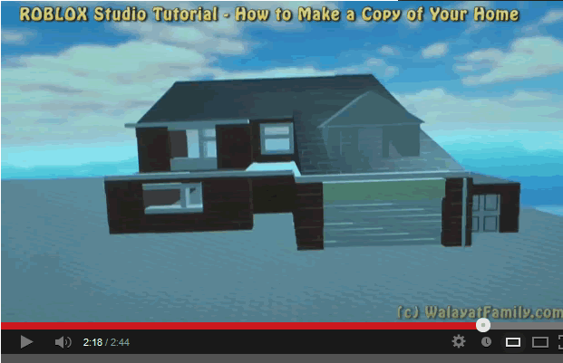Roblox Studio Tutorial How To Create A 3d Model Of Your House By